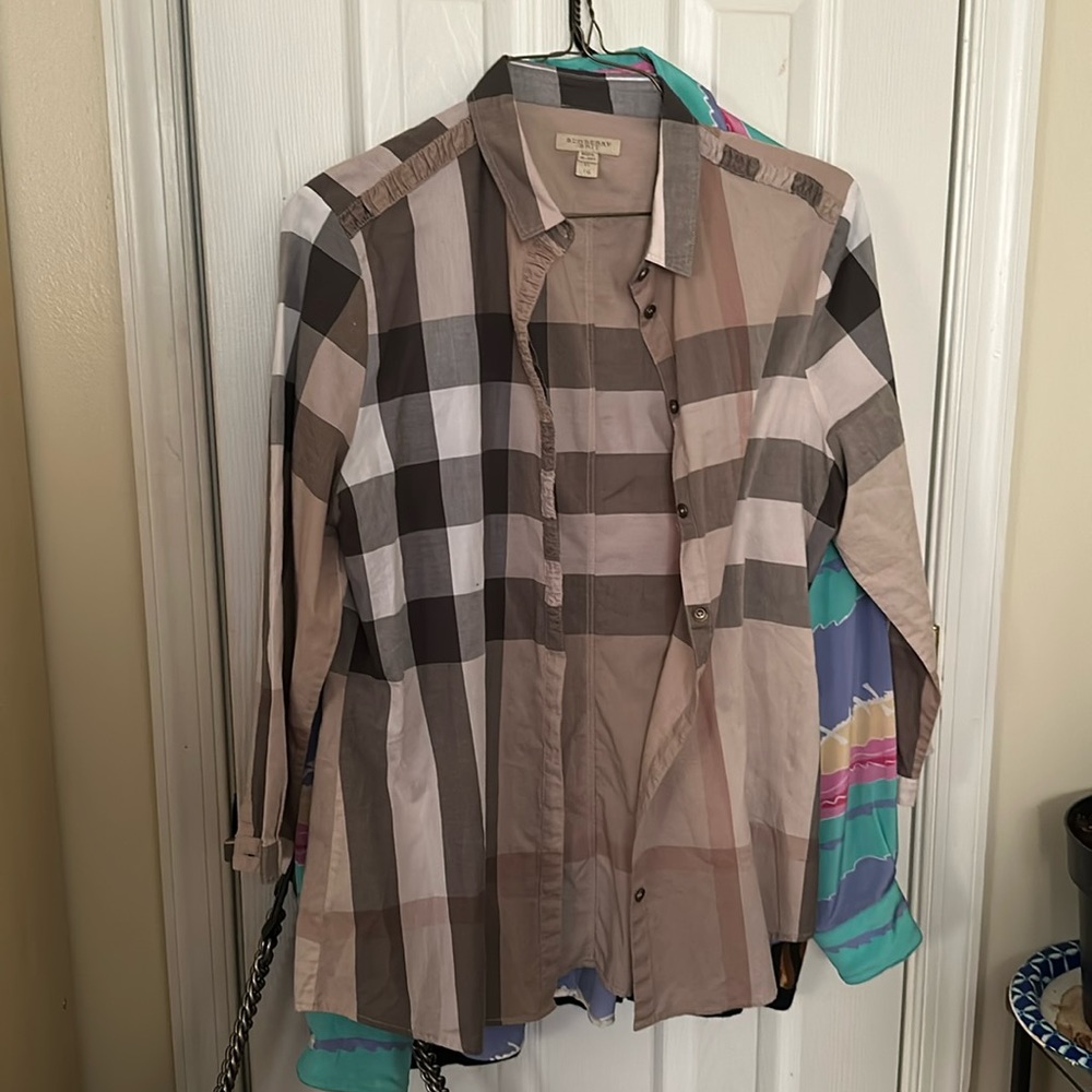 Burberry britt ladies XL blouse